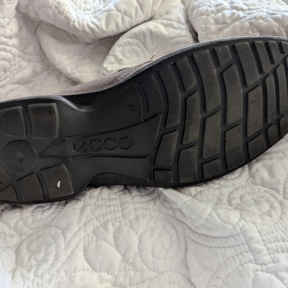 Ecco Mens Distressed Leather Ankle Boots Size 47 With Waterproof Technology - Picture 13 of 16